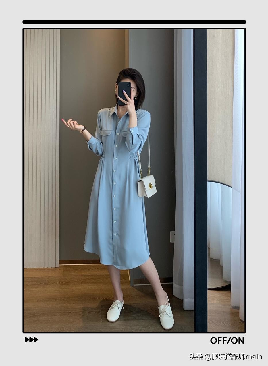 今年早秋必入的5條連衣裙，不挑身材還遮肉，穿上你就是女神