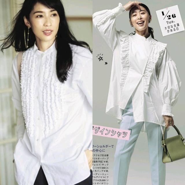 不會穿白襯衫的小姐姐們看過來，5種風格的白襯衫，應對各種場合