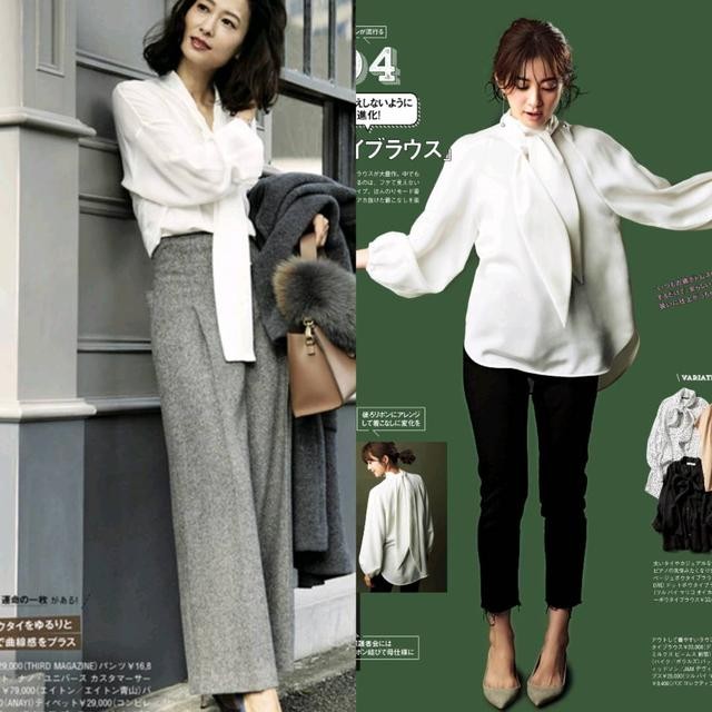 不會穿白襯衫的小姐姐們看過來，5種風格的白襯衫，應對各種場合