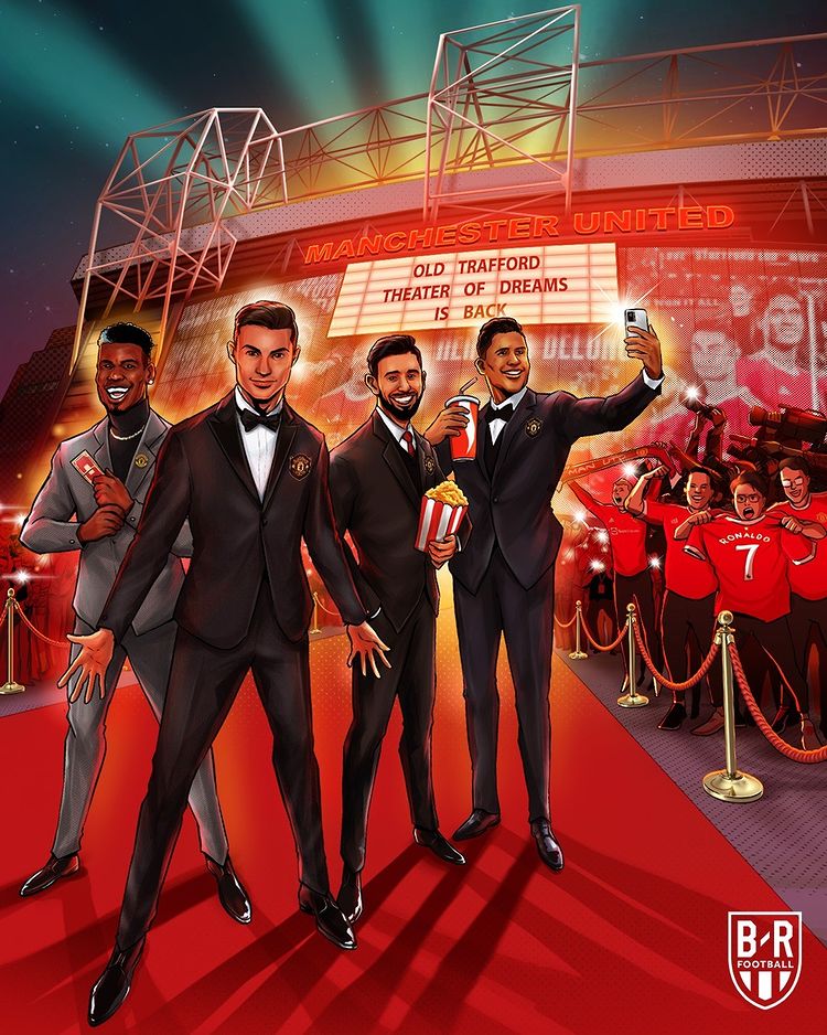 無可挑剔！C羅首秀梅開二度，一夜刷爆N多紀錄，曼聯簽下他賺大了