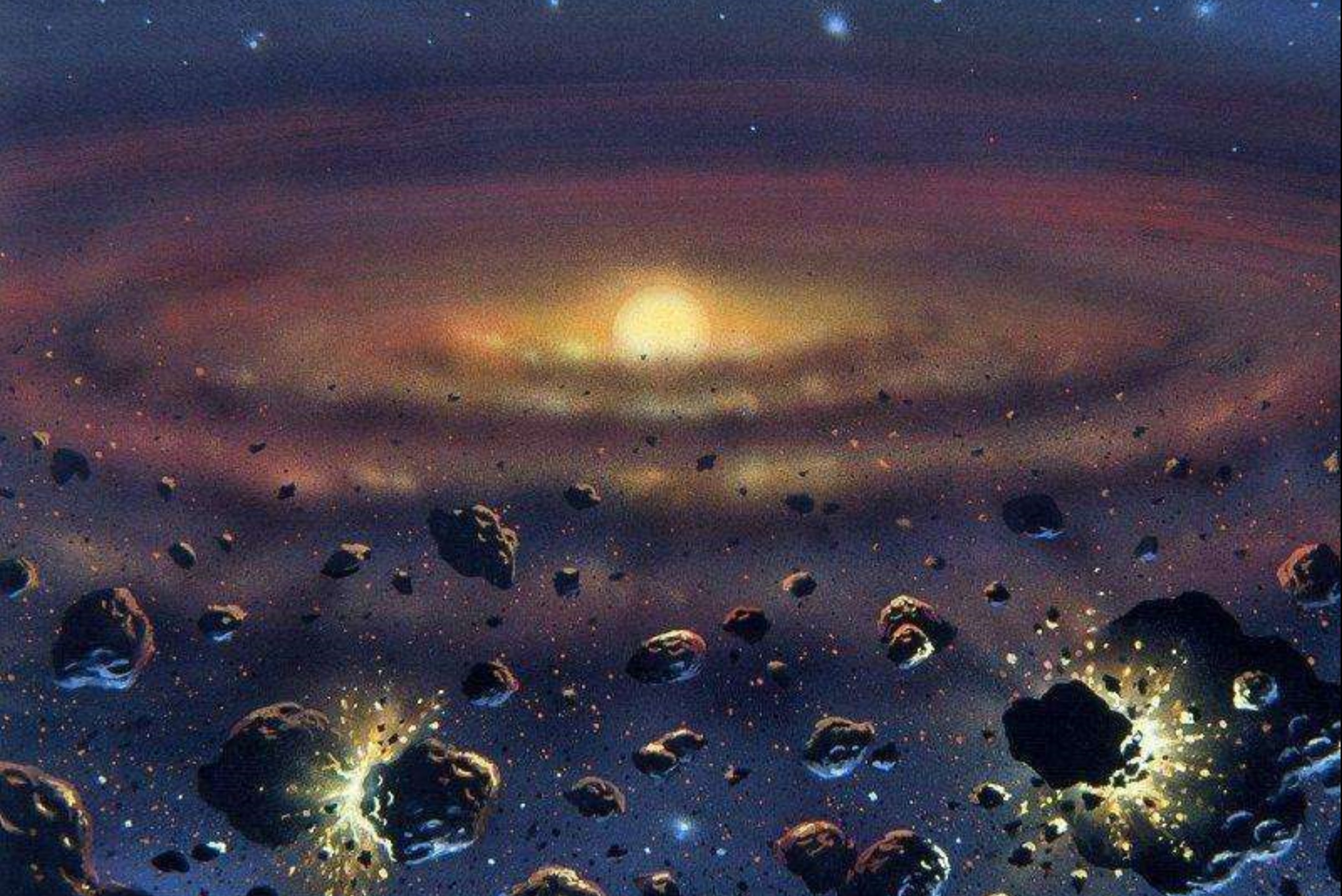 茫茫宇宙，為啥飄蕩著那么多石頭，由石頭組成的行星有幾多？